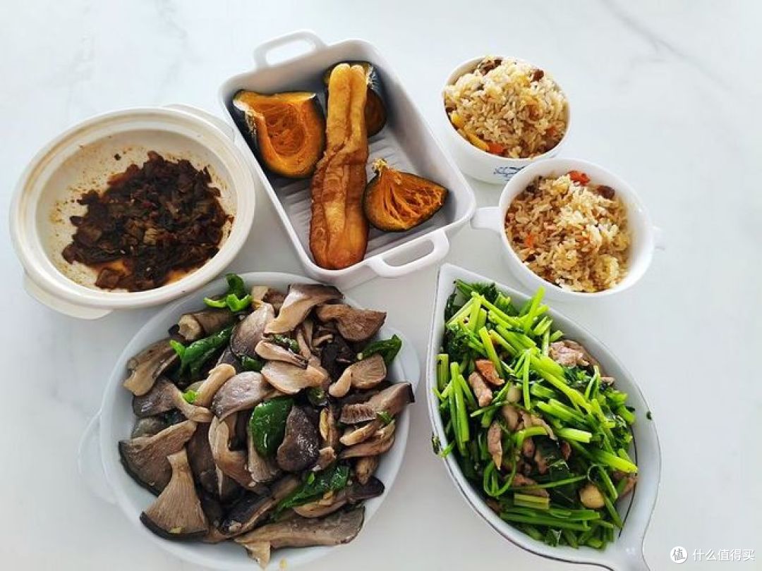 三主食配三菜,做晚餐不油腻,吃完不负担,烟火味浓浓!