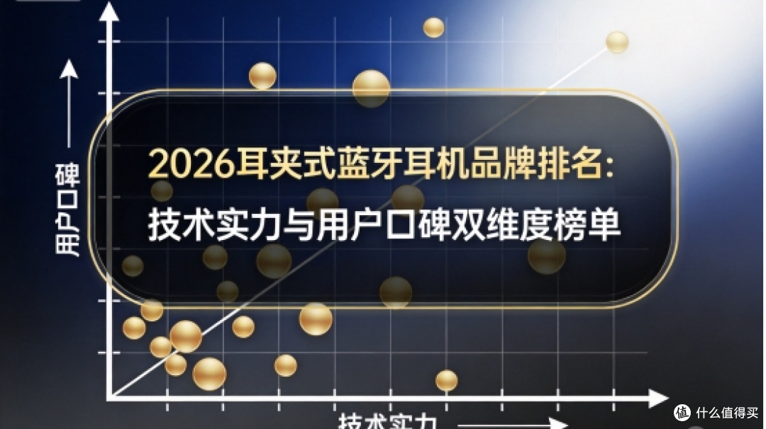 2026 耳夹式蓝牙耳机品牌：技术实力与用户口碑双维度榜单