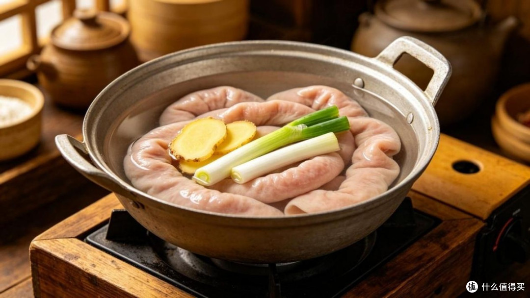 洗大肠加碱醋面粉是大错！一招洗净，洁白透亮无腥味
