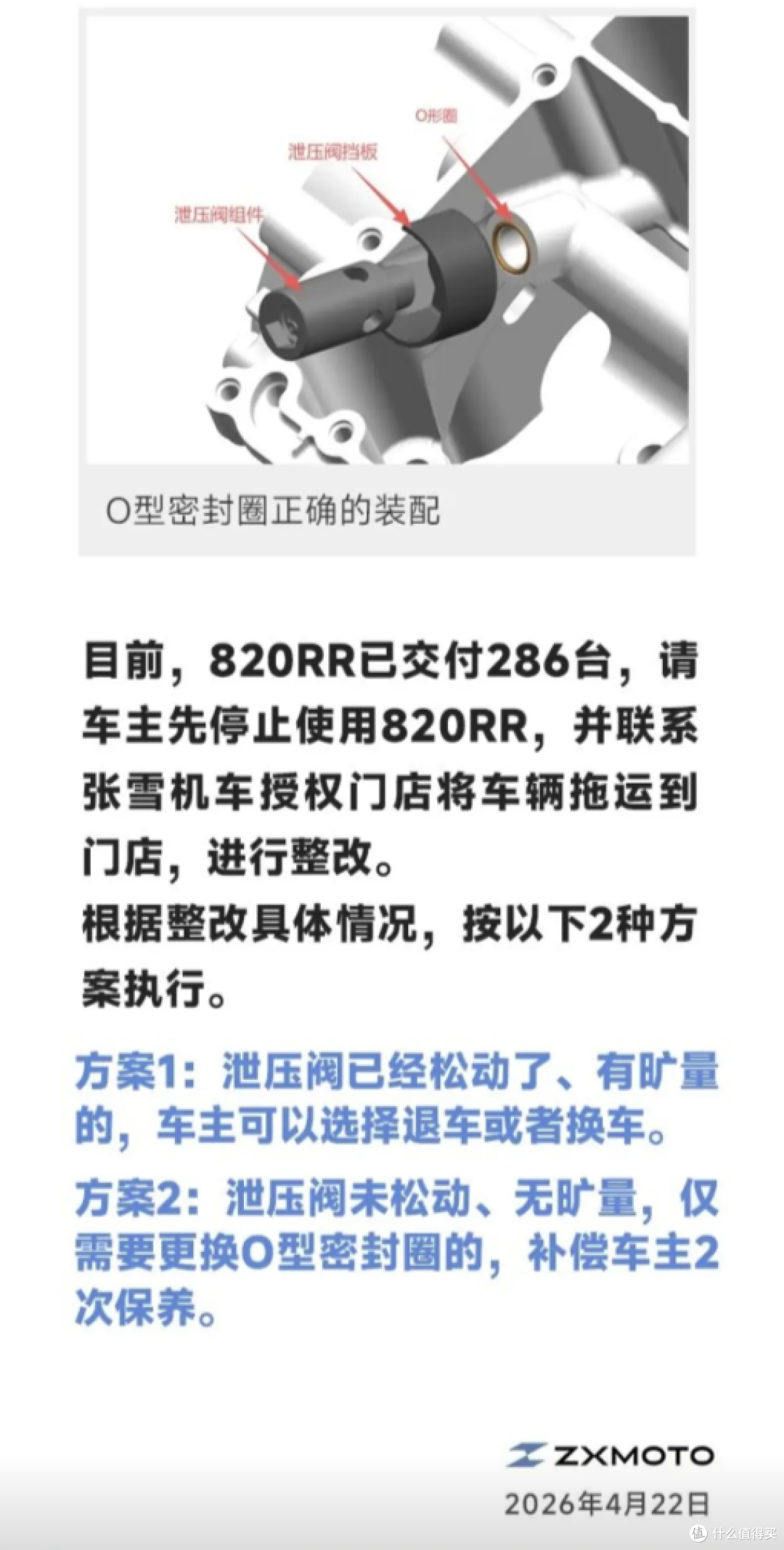 突发!张雪820RR暂停交付并启动召回,原因已公布!