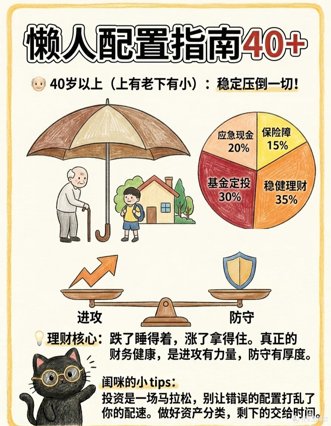 攻守兼备的理财规划｜不同年龄的资产配置策略