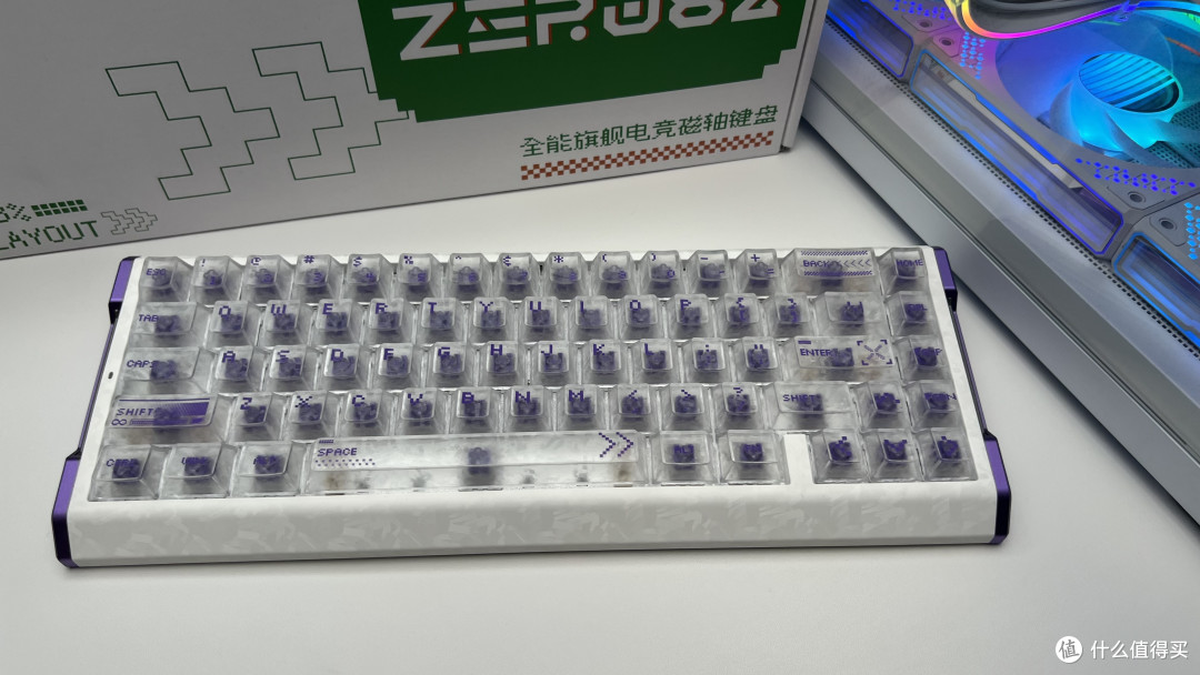【轴体分享】手感非常线性的一款轻压力磁轴：KTT紫刃磁轴