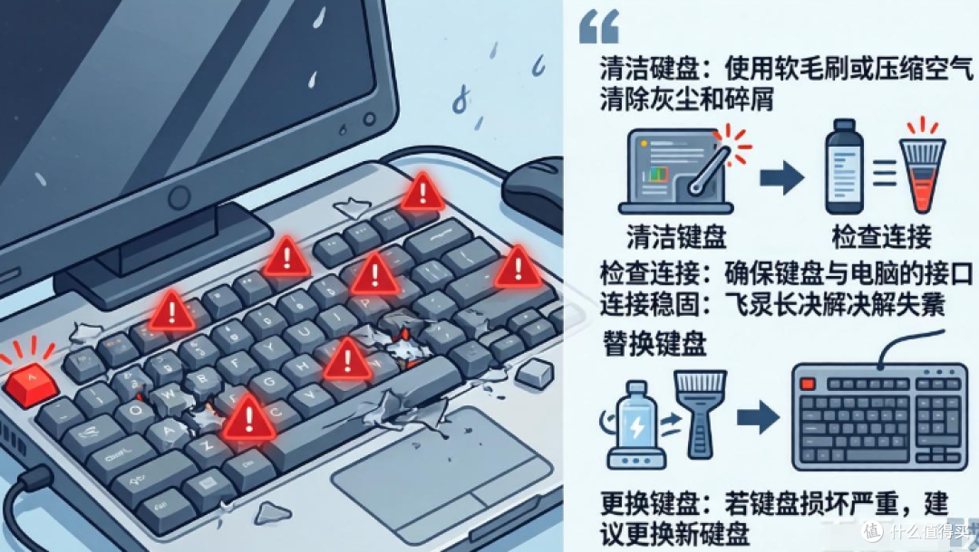 电脑键盘失灵?这份全方位解决方案请收好