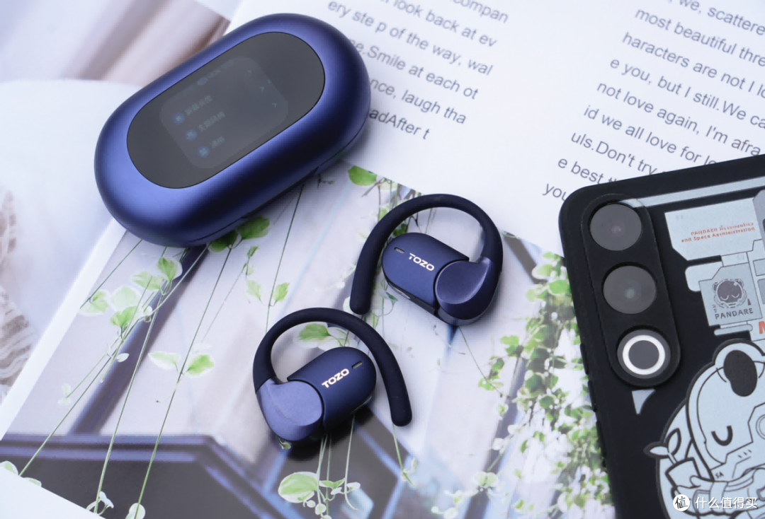 开放式蓝牙耳机听流行人声很强了?评TOZO Open X2 Pro智能屏新品