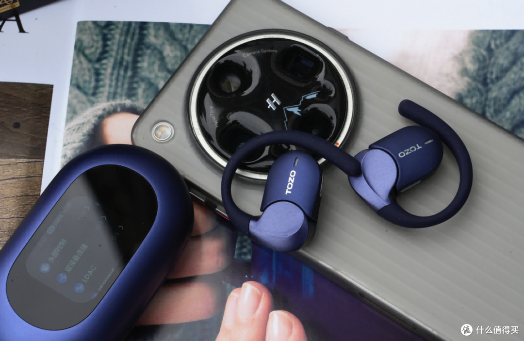 开放式蓝牙耳机听流行人声很强了?评TOZO Open X2 Pro智能屏新品