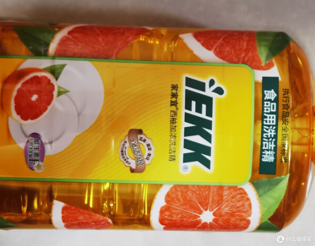 家家宜食品用加浓洗洁精 白桃味1.5kg*1瓶