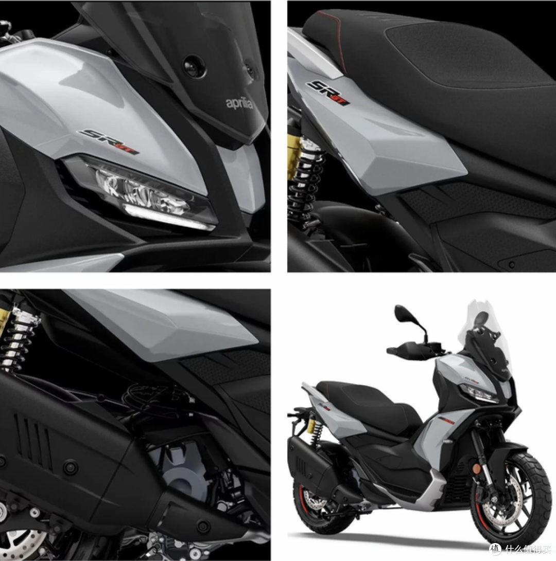 26阿普利亚SRGT400发布:399cc动力、190mm离地间隙,售价约5.39w