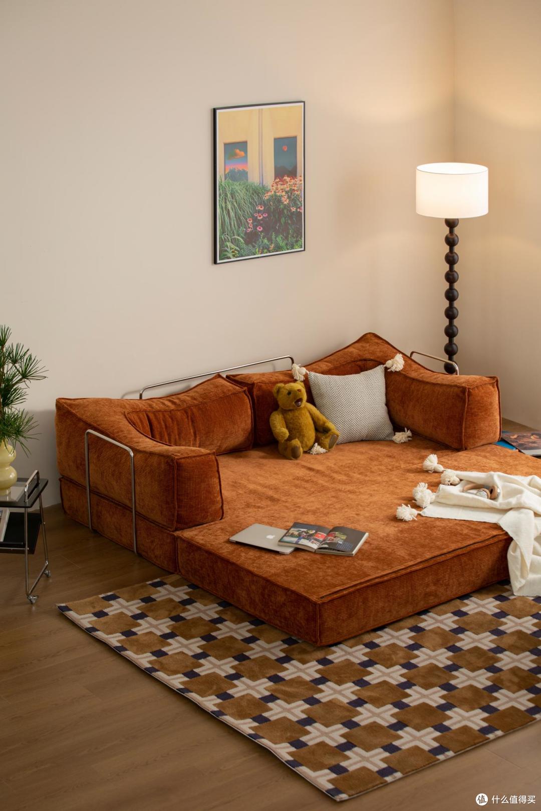 实测推荐：防水防油耐污模块化沙发，太省心了！