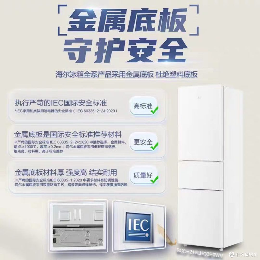 租房党闭眼入!海尔太白 310L 白月光冰箱,颜值省电双封神✨