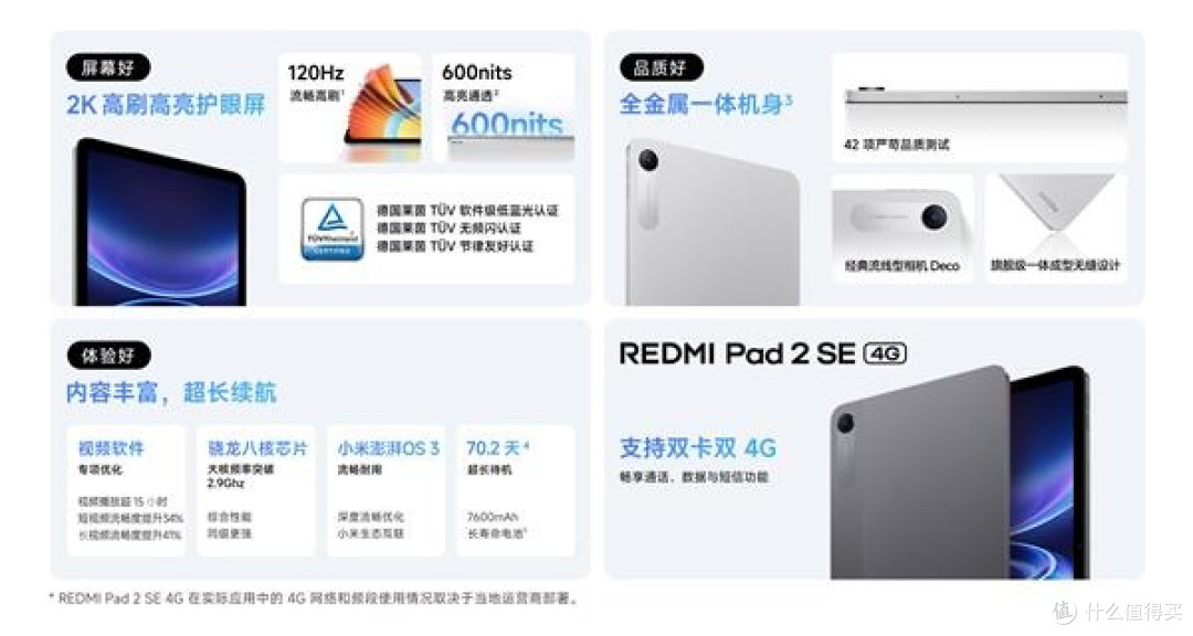900多就能拿下!REDMI Pad 2 SE性价比直接杀疯了