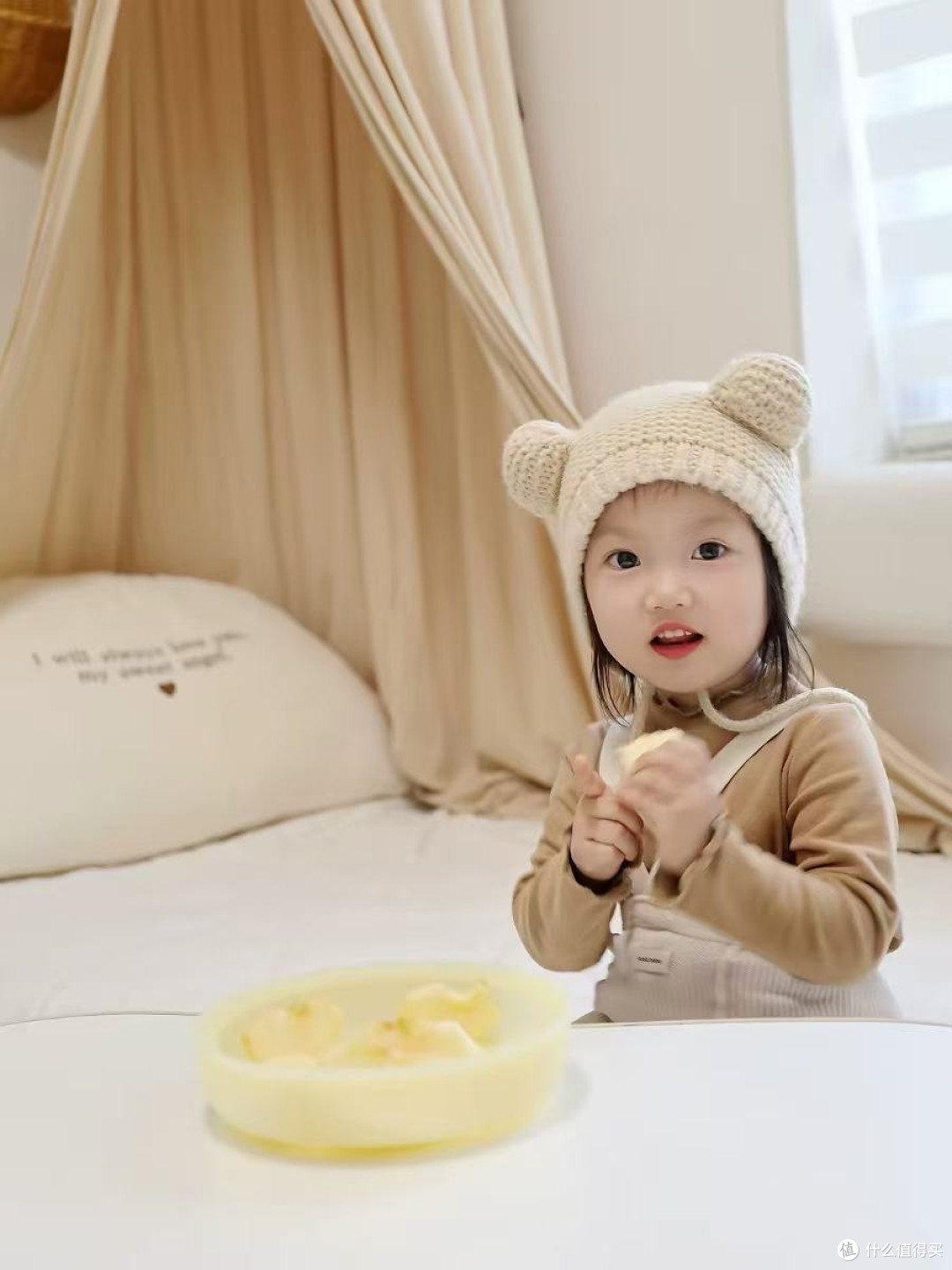 贝斯哈姆星月餐盘,吸盘硅胶一体,宝宝自主进食超稳!