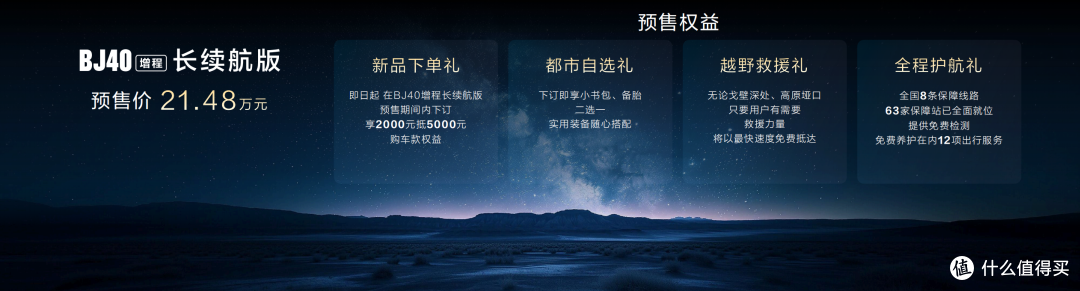 城的更城,野的更野!BJ40增程长续航版预售价21.48万元!
