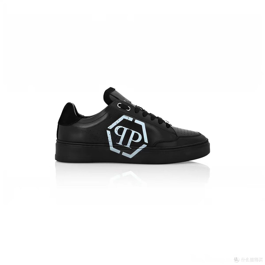 型男标配✨PHILIPP PLEIN 牛皮 PP 印花板鞋 奢潮氛围感拉满