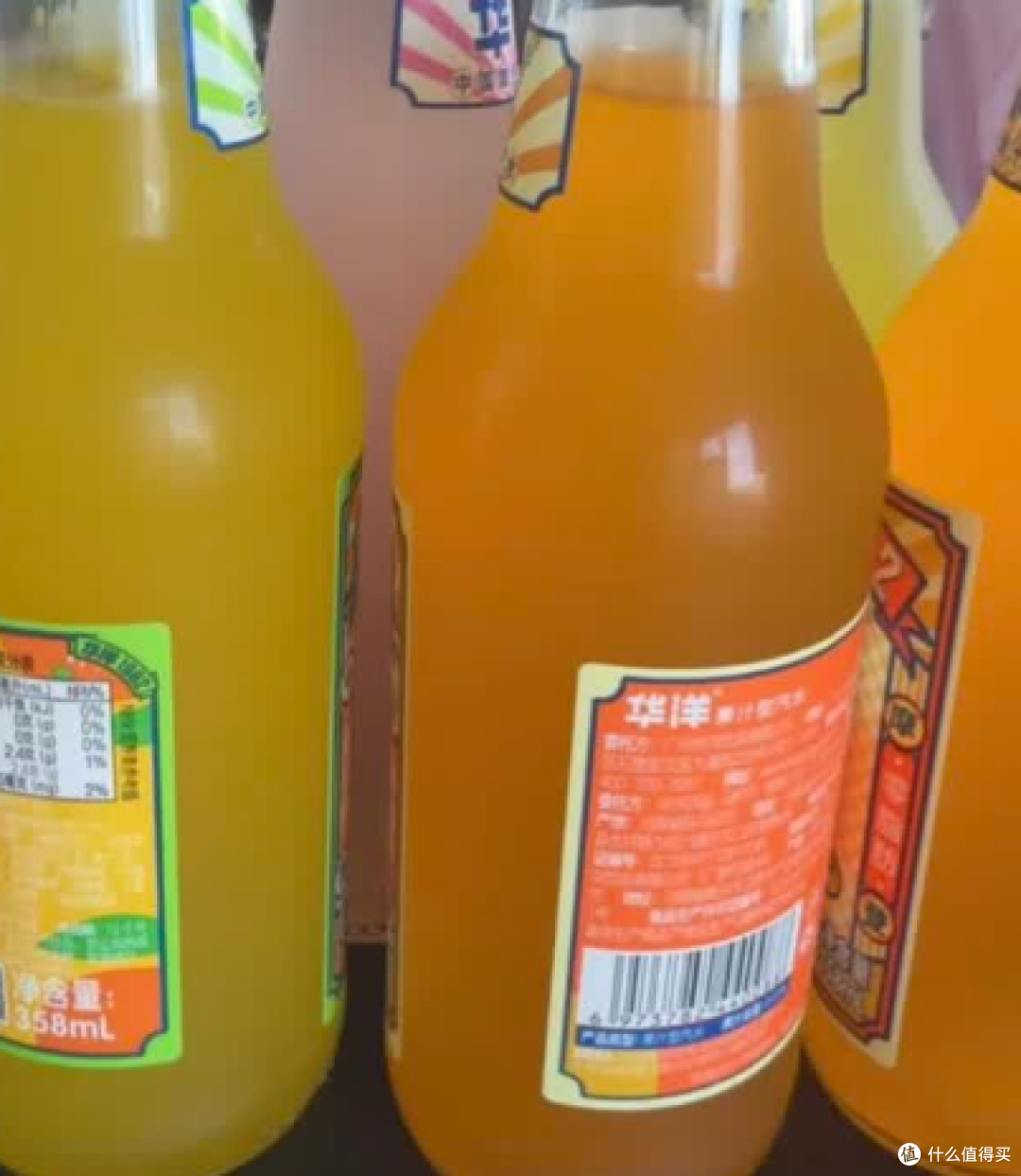 华洋1982汽水果味碳酸饮料358ml*12瓶