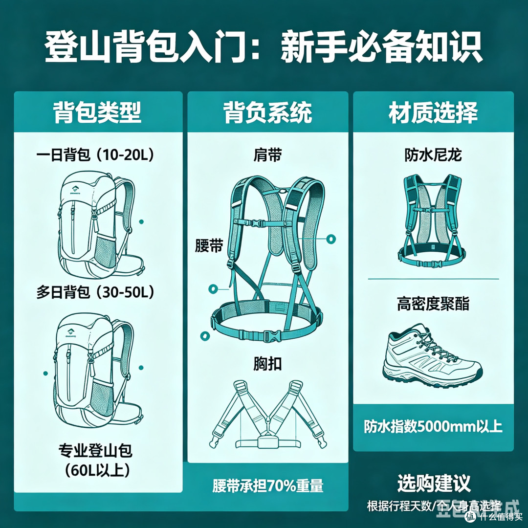 登山背包入门：新手必备知识