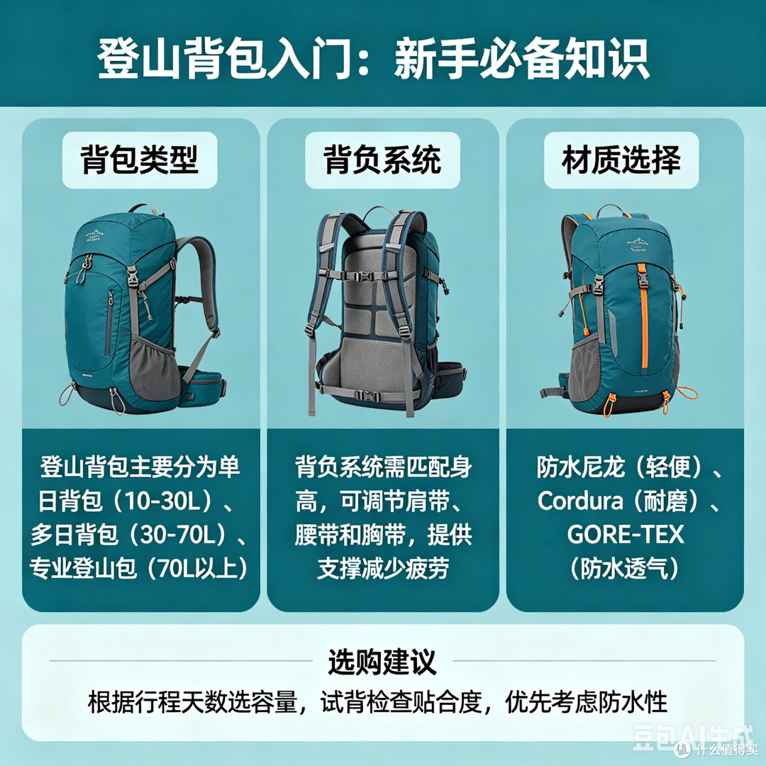 登山背包入门：新手必备知识