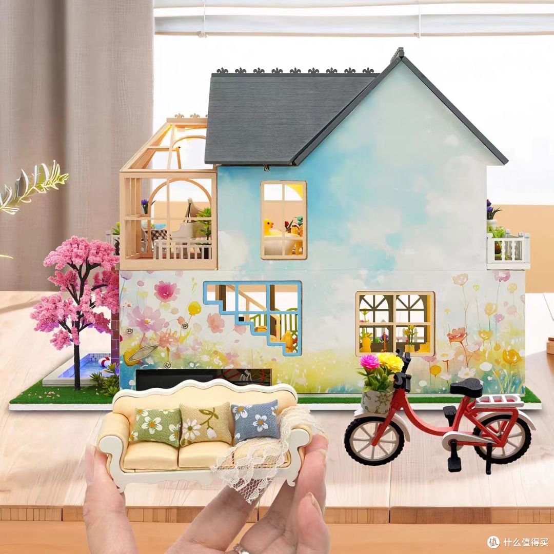 美代DIY小屋星语花漾|送礼封神✨手工拼装的浪漫太戳女生