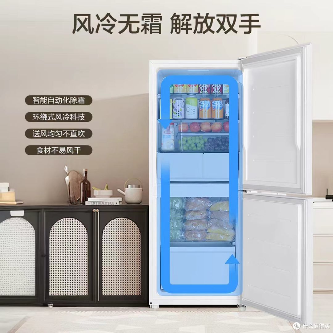 租房党 / 小户型狂喜!海尔小奶芙 165L 冰箱直接封神✨