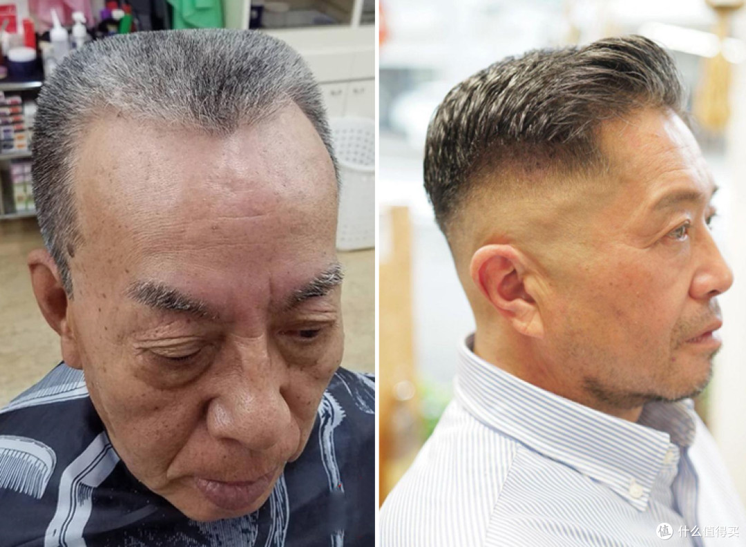 为什么说:男人老了后,比剪寸头更有型的是背头?看完对比就懂了