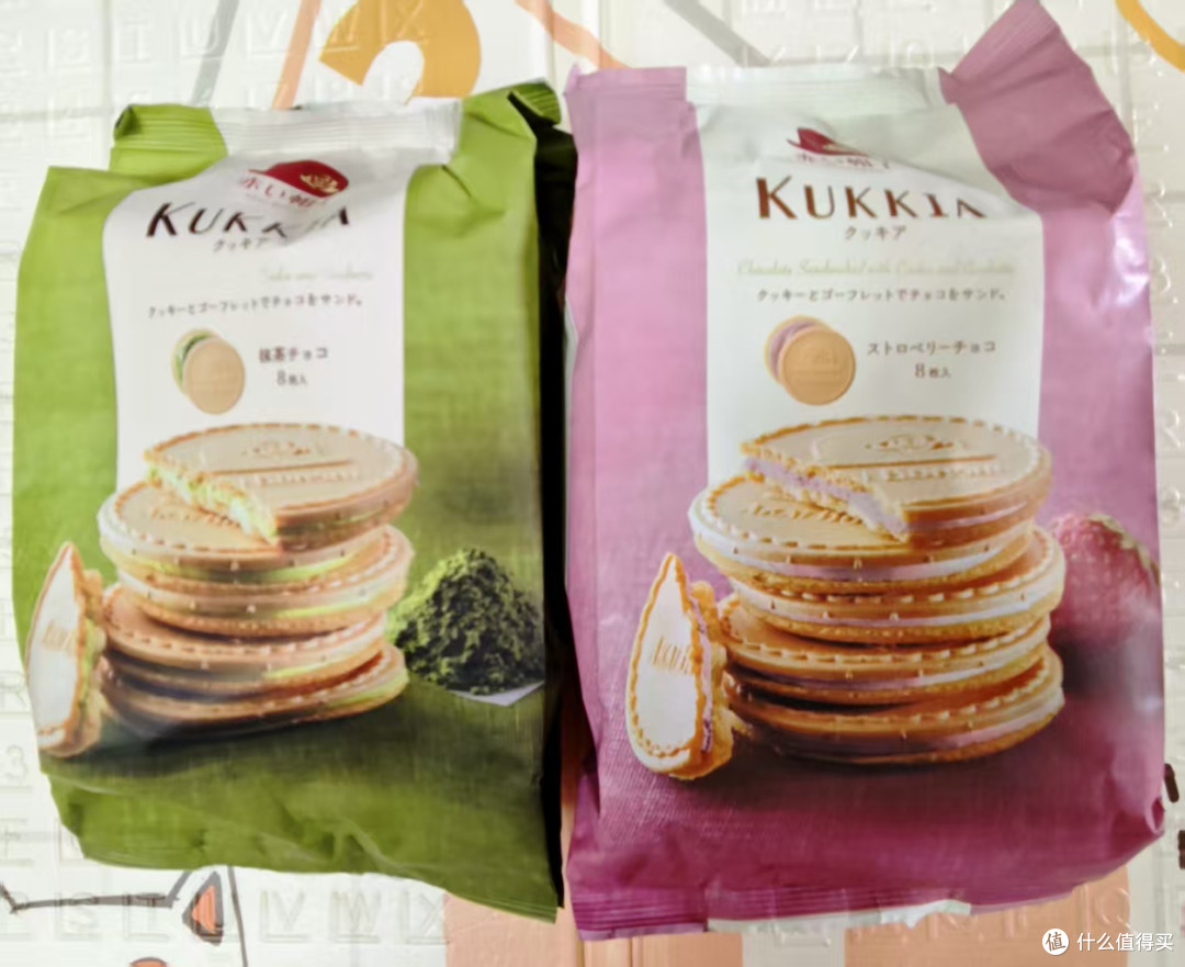 日本零食测评 红帽子夹心薄饼