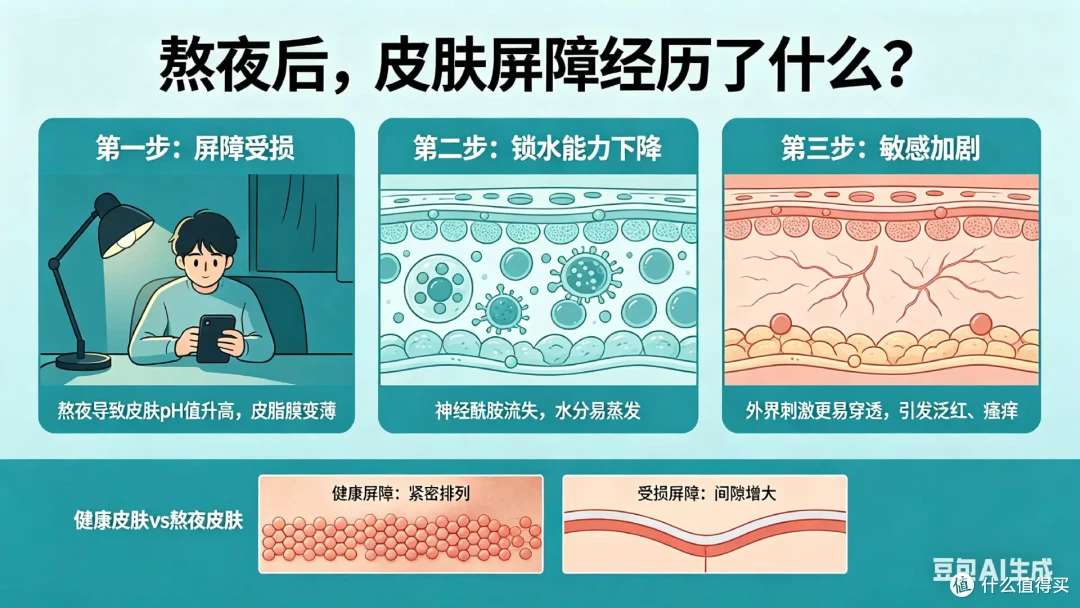 熬夜后,我的干敏皮“修复”随记