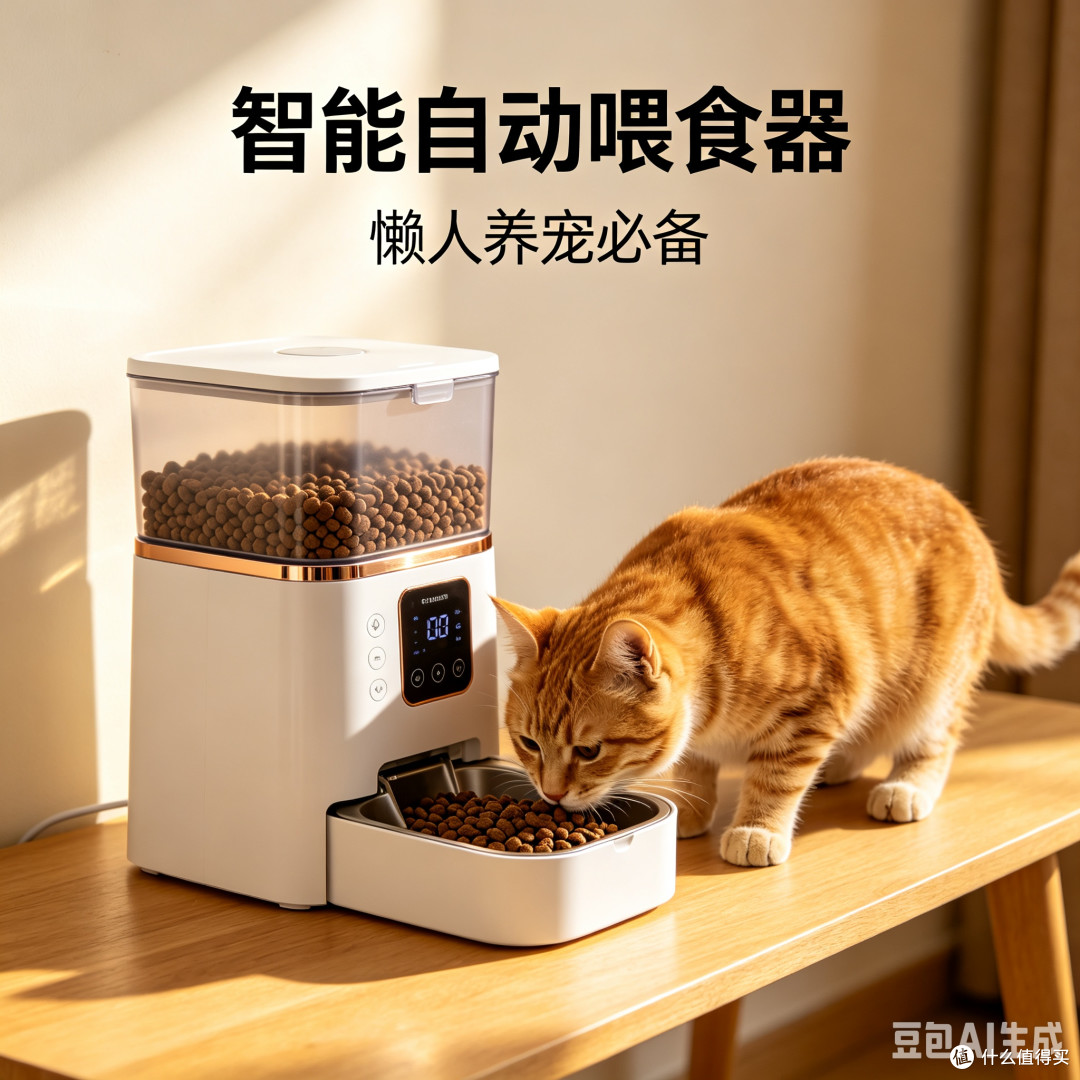 智能喂食器定时定量出粮