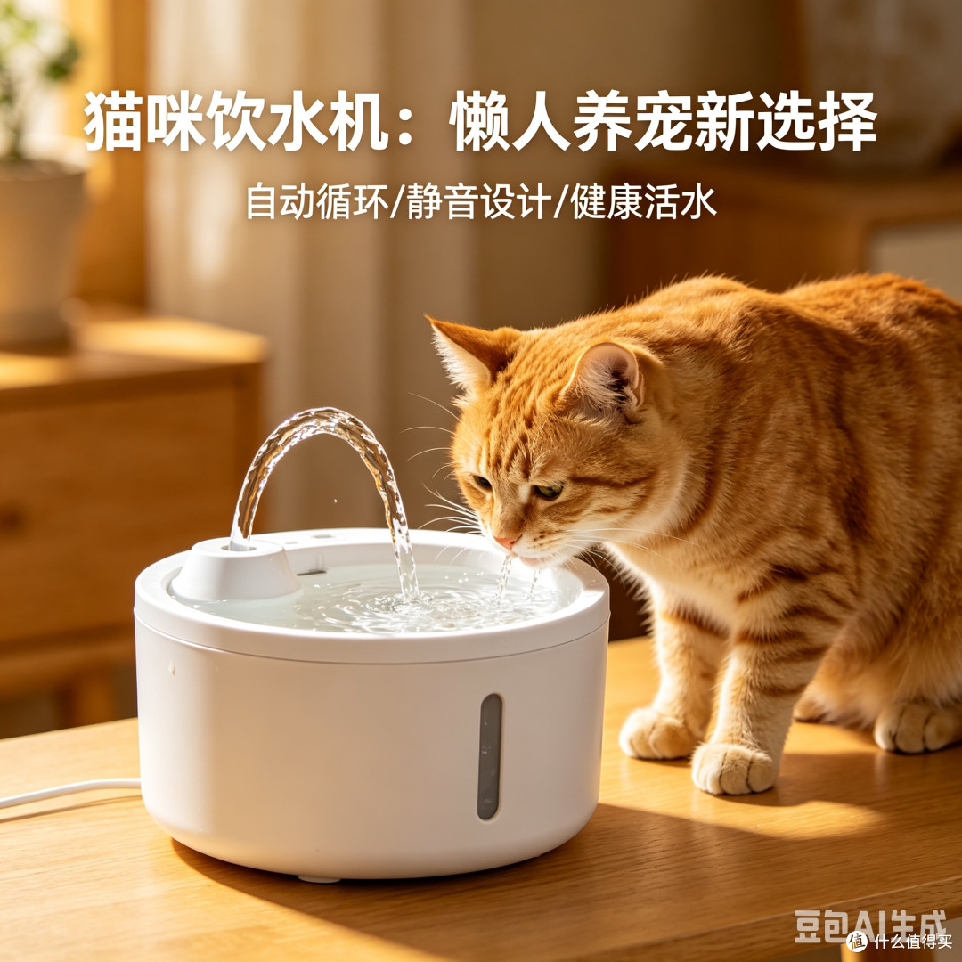 猫咪饮水机：懒人养宠新选择
