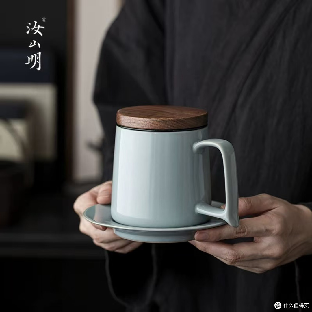 汝山明抱朴办公杯|把千年宋韵,藏进办公与送礼的每一份心意里
