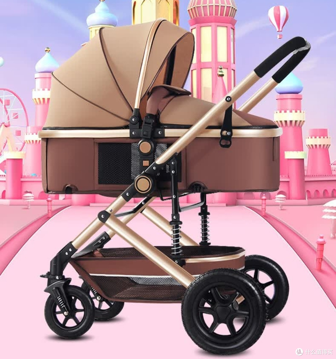 ANGI BABY婴儿推车|高景观双向款,带娃出行全能好物