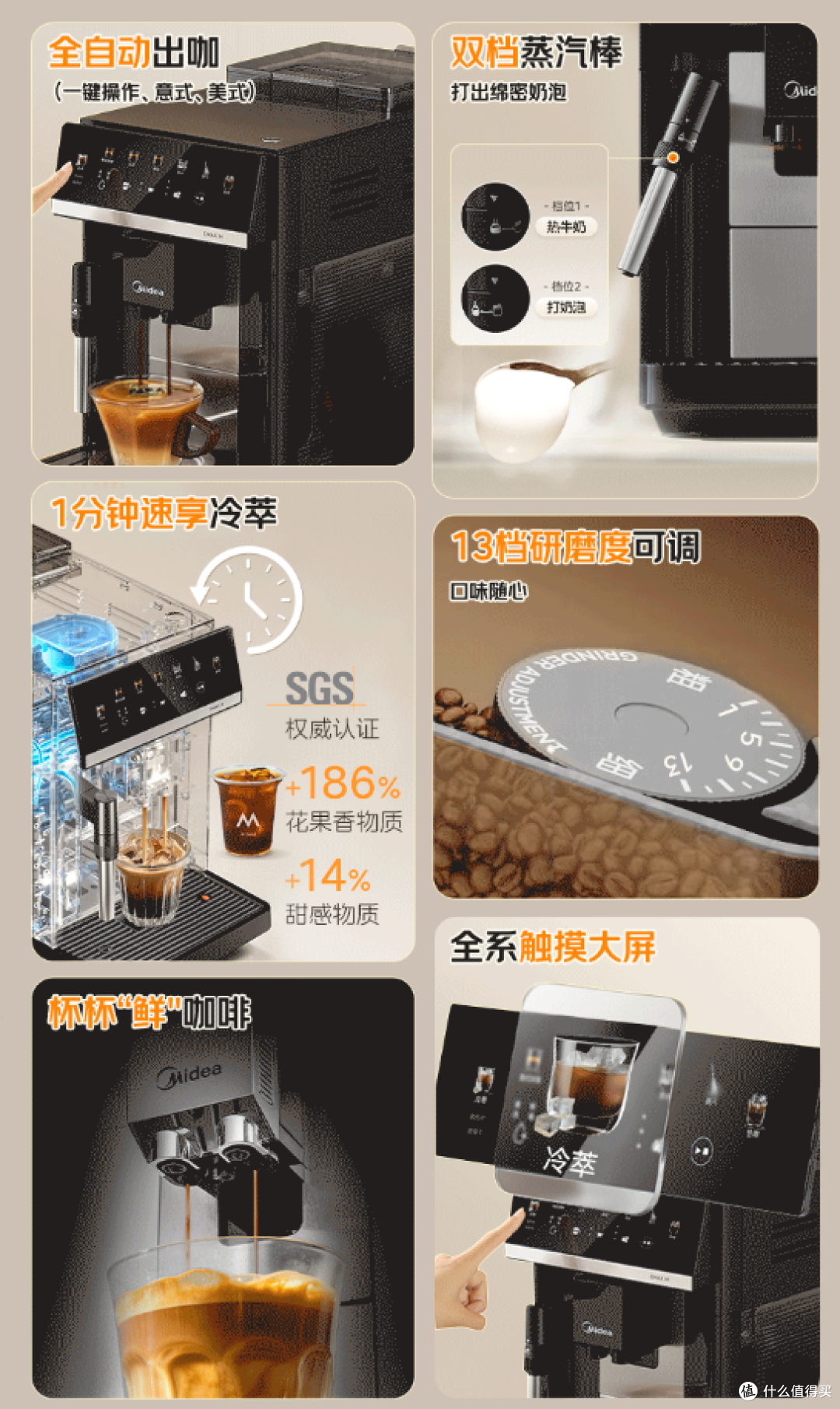 2026 全自动咖啡机性价比榜单 TOP5|美的 X10S 凭实用稳占 C 位
