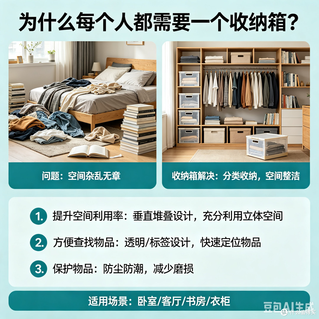为什么每个人都需要一个收纳箱?