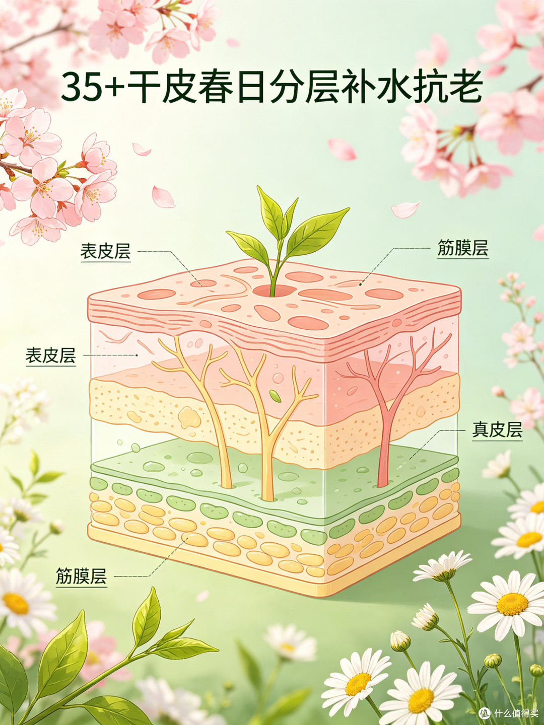35+干皮春日护肤:为什么你总觉得“补不进水”?