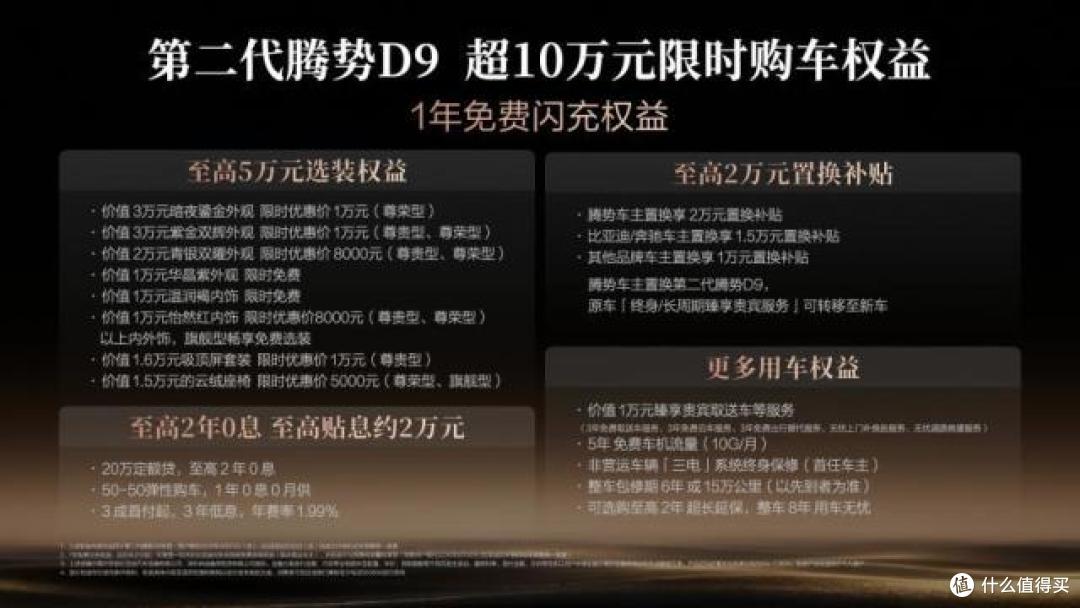 纯电版续航800km,插混版纯电续航401km,第2代腾势D9,35.98万起