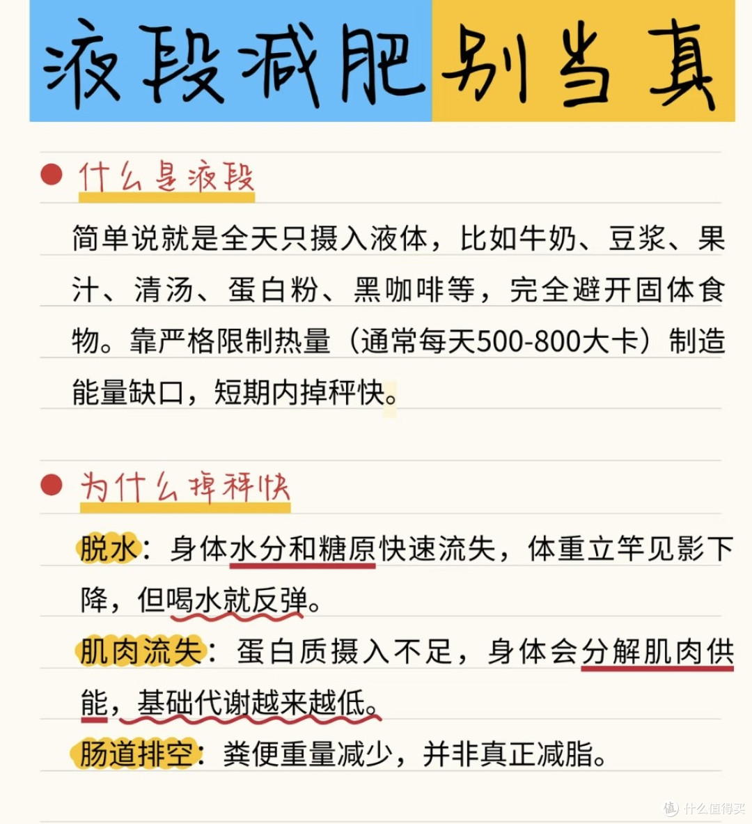 ⚠️三天只喝液体瘦6斤？你以为是开挂，其实是在“透支”