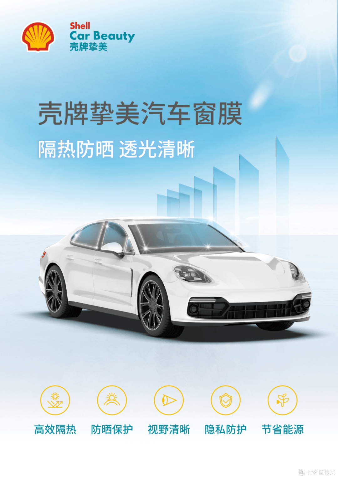 汽车窗膜哪个品牌好?认准壳牌挚美,为高温出行做好准备