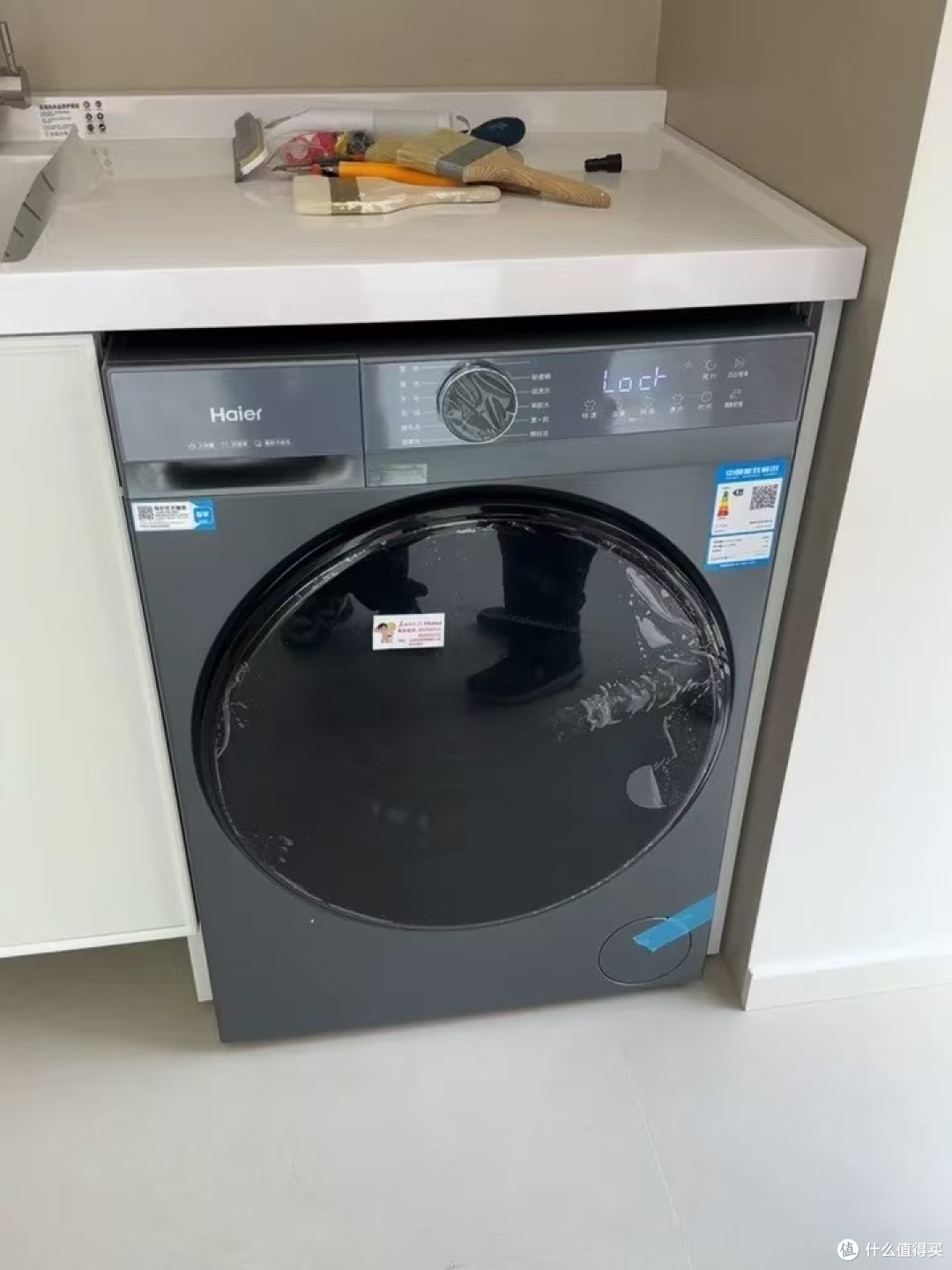 12kg 海尔小红花滚筒,超薄 + 大容量 + 净护全能,闭眼入不亏