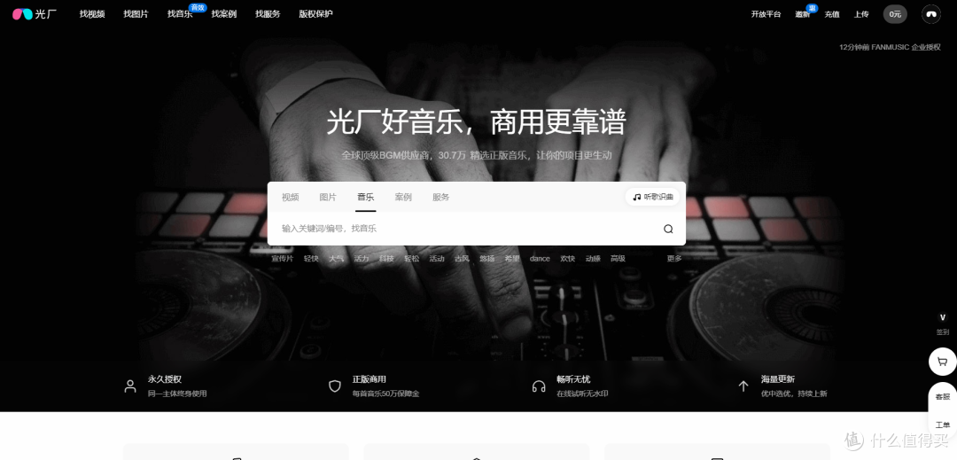 配乐素材哪里下载更适合商用?2026年视频创作者常用平台整理