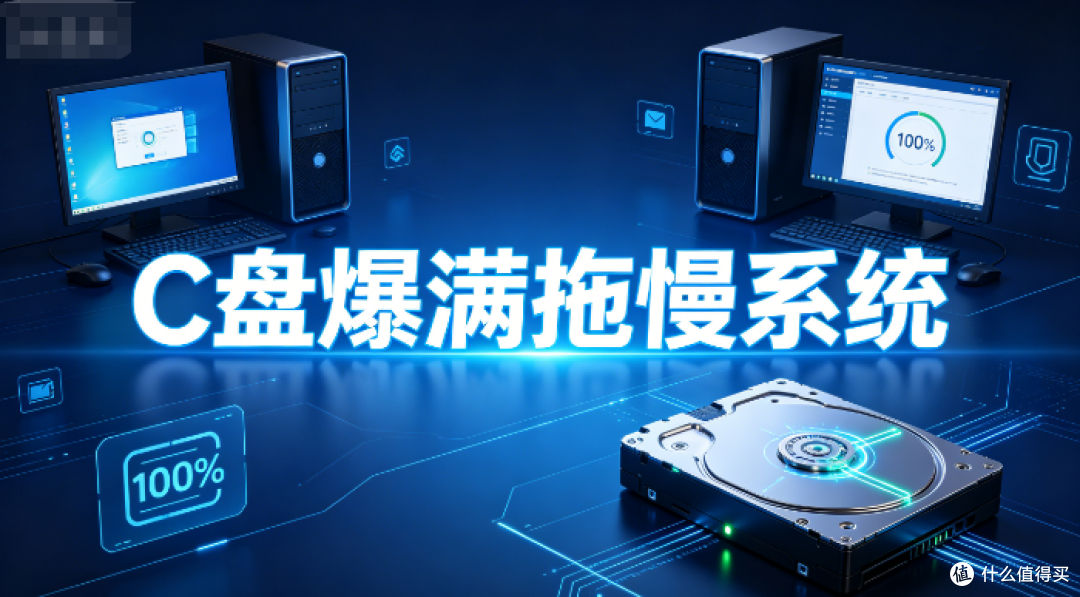 C盘空间不足?C盘爆满这样操作才干净 一招教你安全清理C盘
