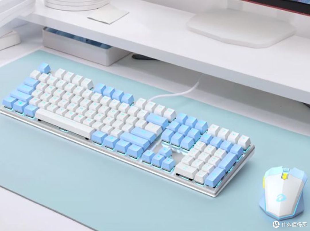 百元级游戏键盘,达尔优EK815青轴机械键盘深度评测!