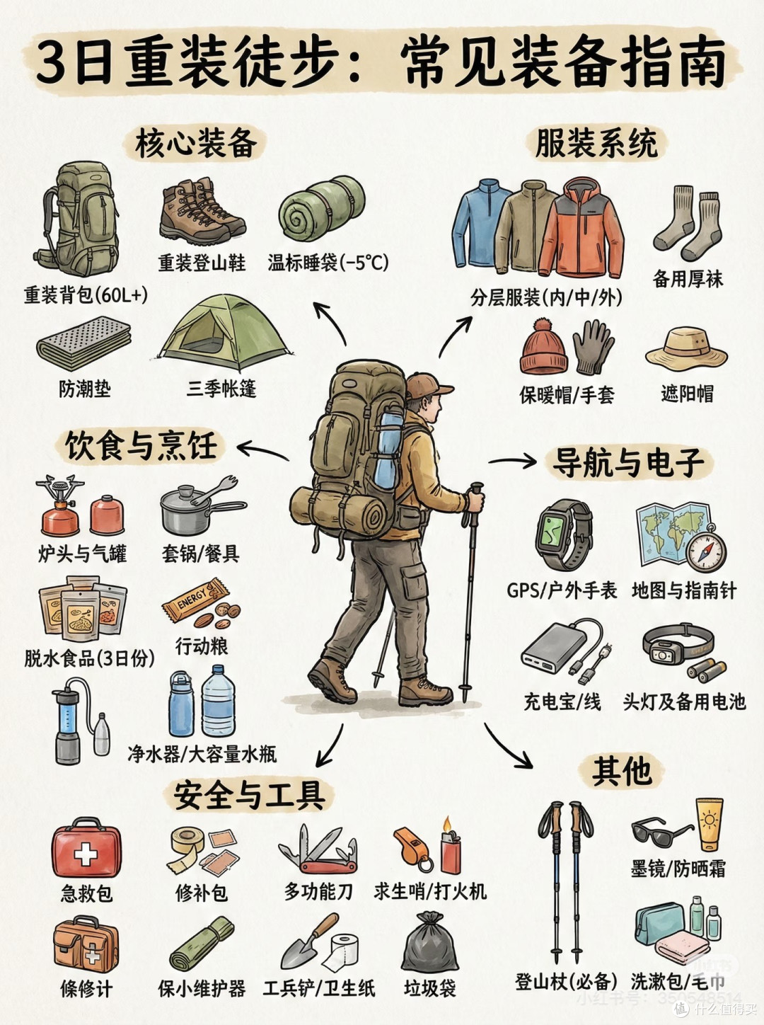 百元外卖装备徒步实测报告
