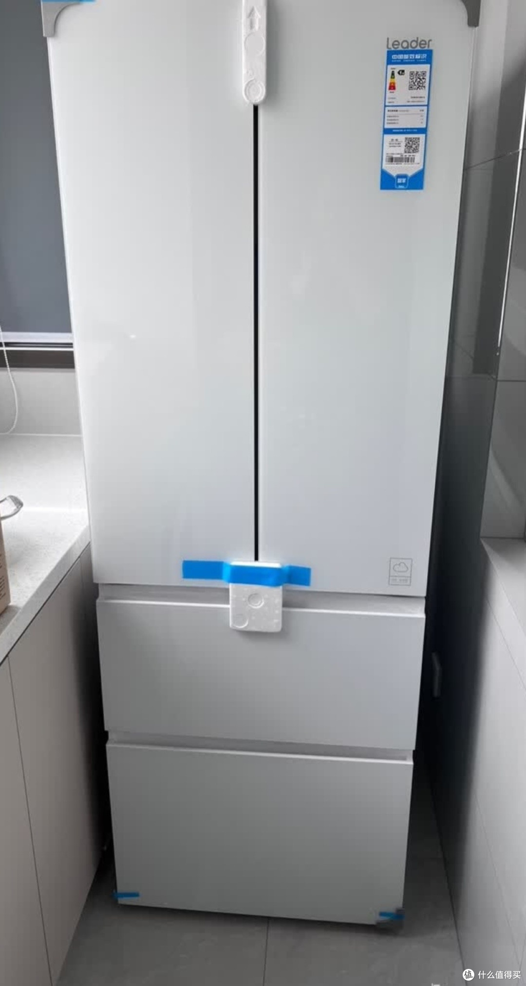 海尔统帅345L法式多门冰箱｜小户型优选，超薄嵌入+一级能效