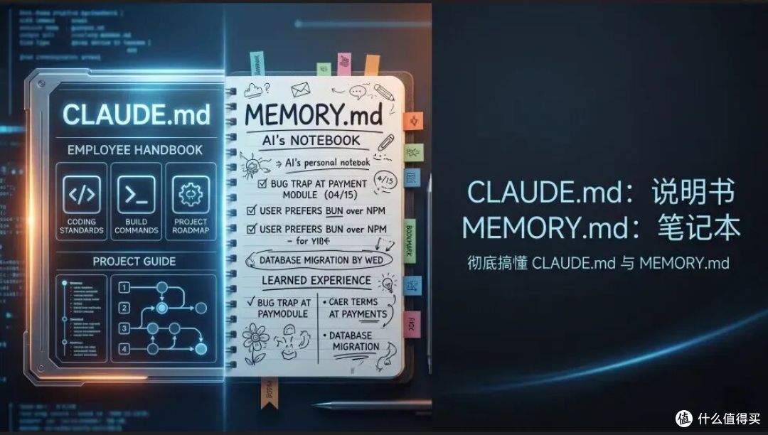 CLAUDE.md和MEMORY.md