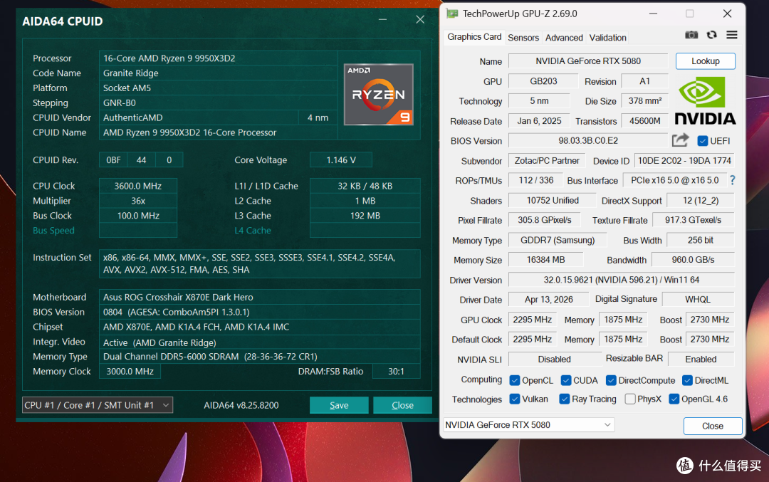 9950X3D2+X870E DARK HERO：模拟游戏与生产力终极答案，618必看