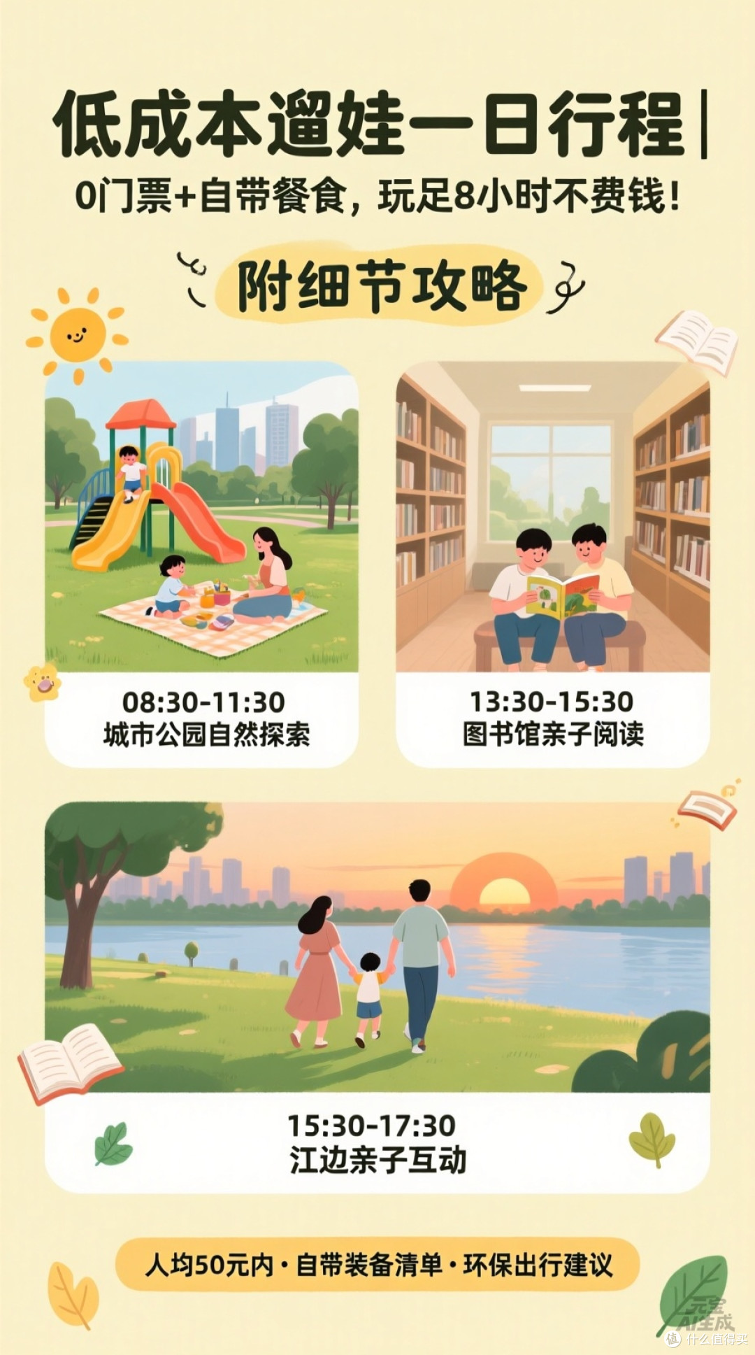 家门口免费遛娃地推荐