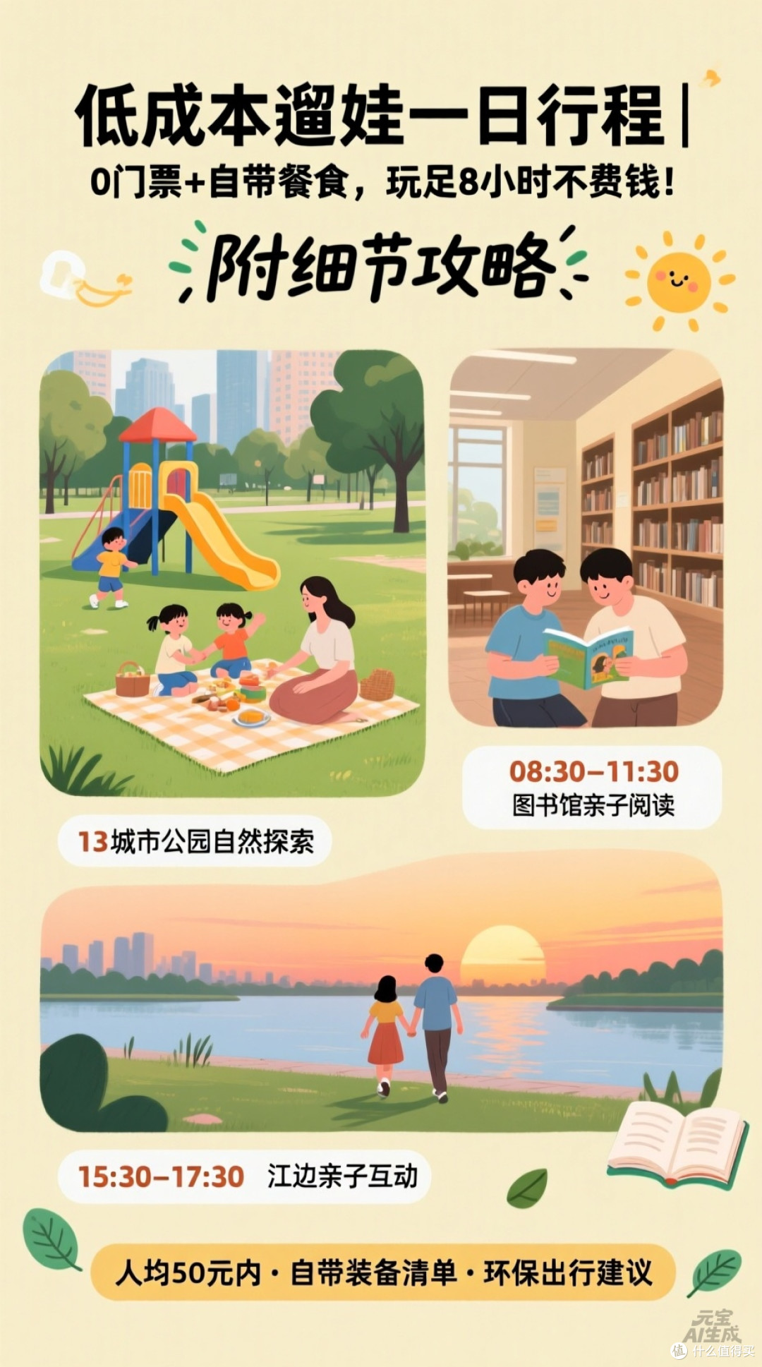 家门口免费遛娃地推荐