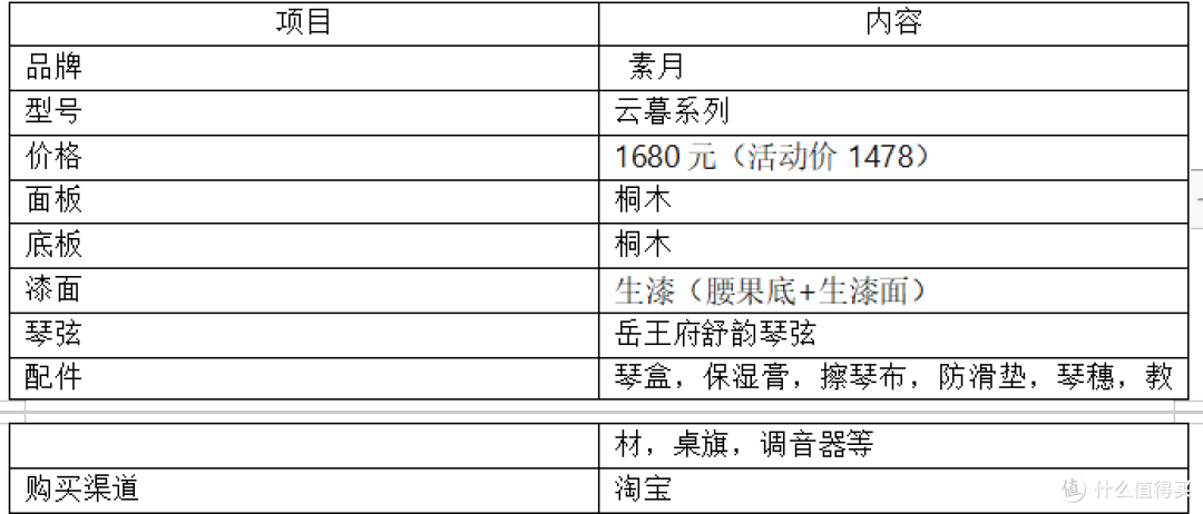 素月古琴深度测评：1000元档，是性价比之王还是智商税？