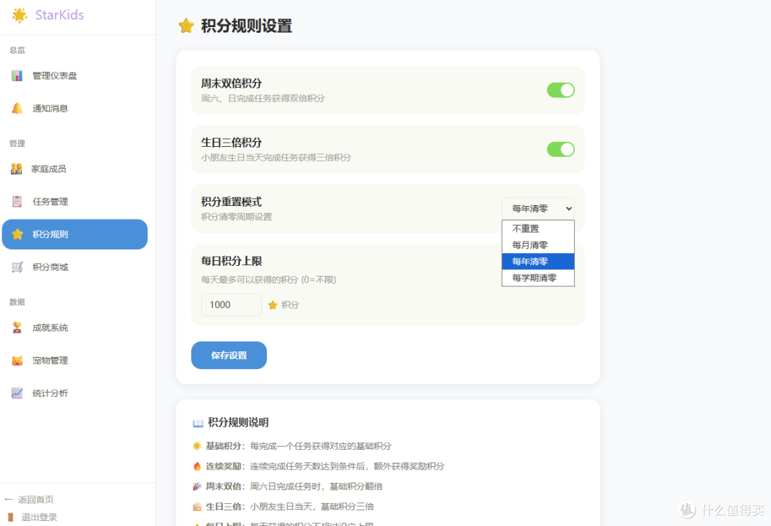 积分情况