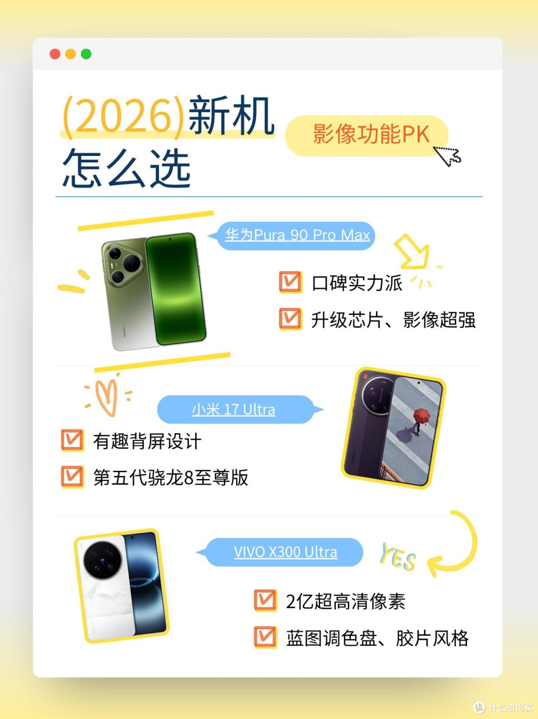 2026影像旗舰大乱斗!这三台谁才是拍照天花板✨