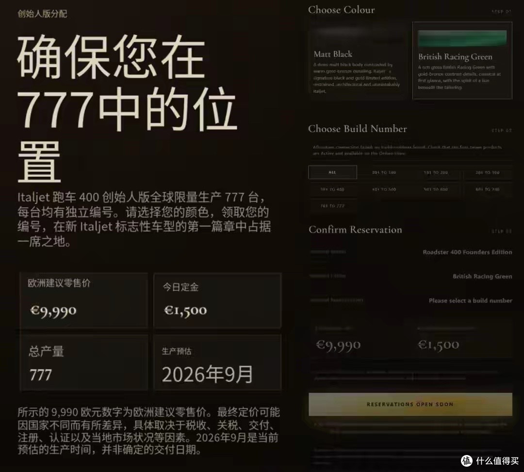 全球限量777台 意塔杰特Roadster 400开启预定:这不是踏板是特权
