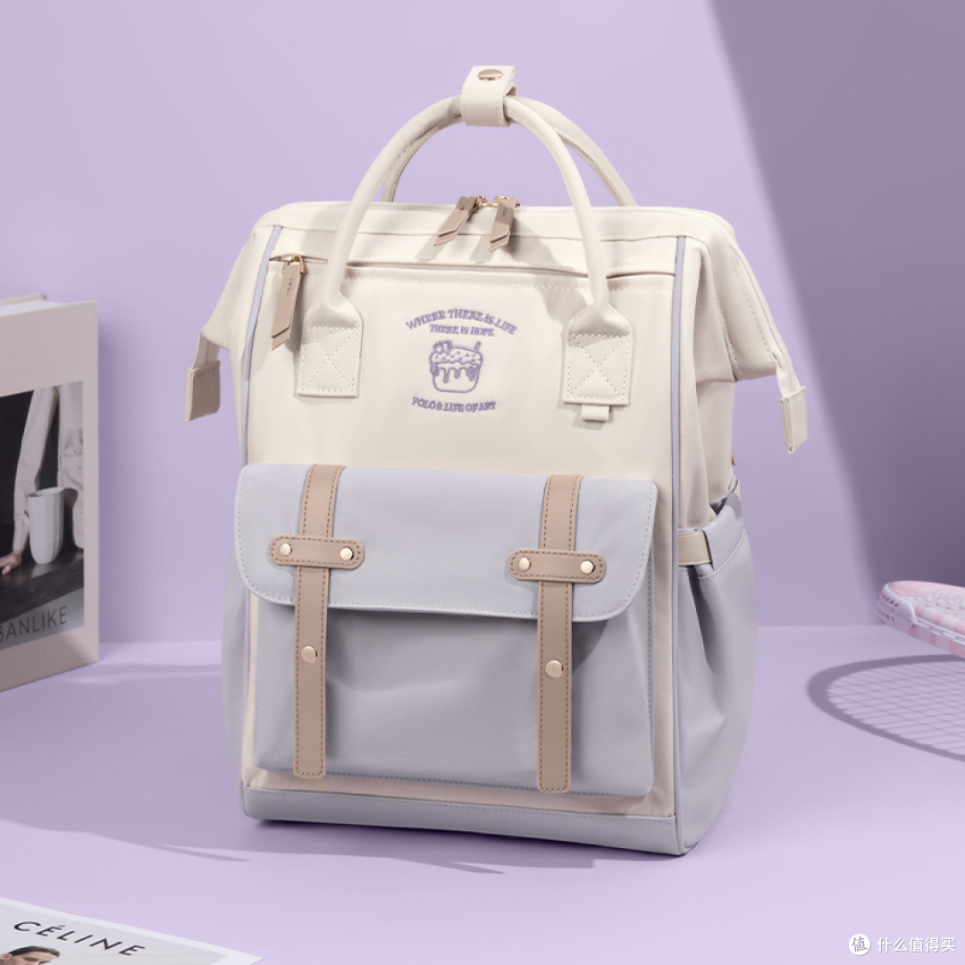 百元女学生书包实测｜3个热门品牌 POLO/国家地理/FILA避坑指南